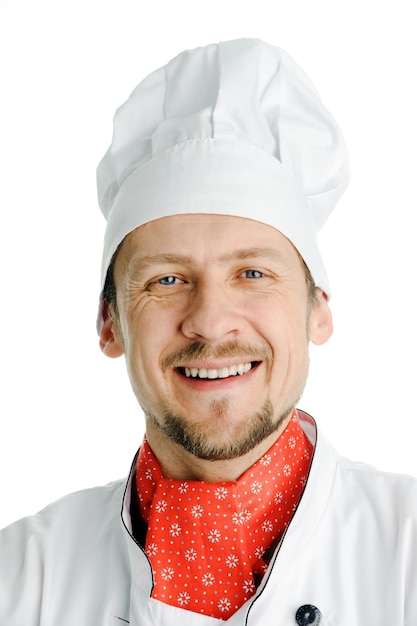 Улыбающийся повар
